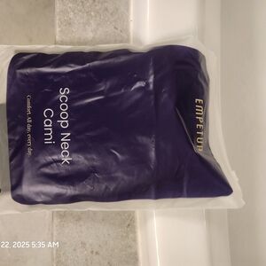 Shapermint Purple Scoop Neck Cami
